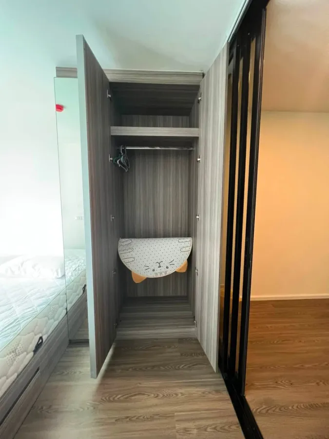 Condo for rent: The Origin Ramintra 83. The unit is partitioned into separate, clearly defined zones. Great value! Book now, don't miss out!