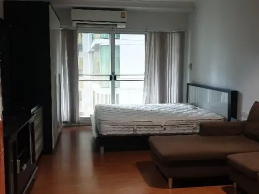 For rent Grand Park View Asoke, near BTS Asoke, fully furnished. Ready to move in. Don't wait.