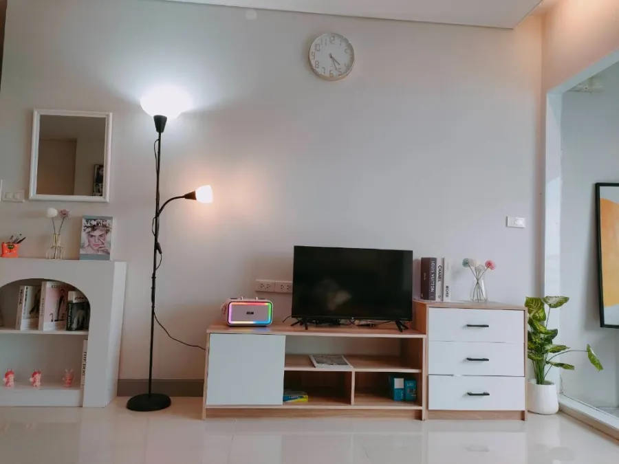 For rent!! Condo Pinklao River Park View, very beautiful room, 2 bedrooms, fully furnished, hurry and reserve now!!