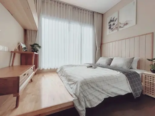 For sale The Saint Residences ห้องแต่งน่าอยู่ พร้อม Built in อย่างดี ราคาอย่างคุ้ม รีบมาจับจองเลย