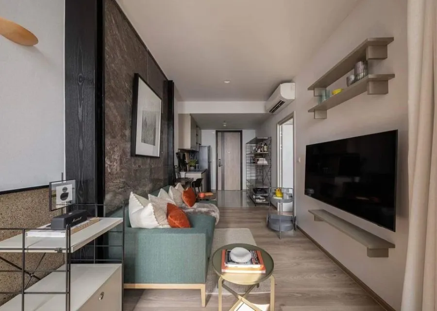 Oka Haus condo for rent, beautiful decoration, furniture, complete electrical appliances, say you must not miss it.