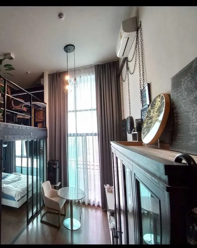 ขาย ไอดีโอ นิว พระราม 9 ชั้น 24 Top Floor ห้องมุมไม่ติดใคร แต่งสไตล์ลอฟท์เรโทรสุดเท่ ไม่จองไหวหรอ