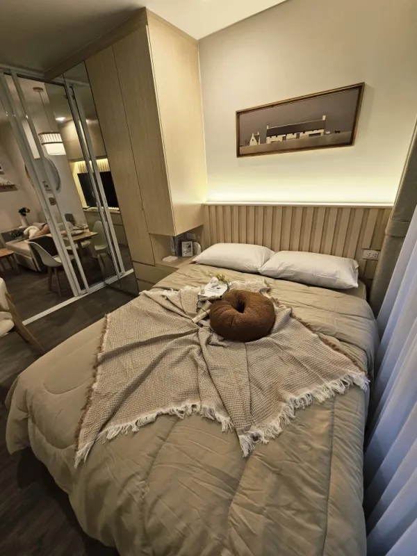 ให้เช่า Regent Home Wuttakat ห้องแต่งสวยสไตล์มินิมอล บิ้วอินเฟอร์นิเจอร์อย่างดี สิ่งอำนวยความสะดวกครบครัน จองด่วน