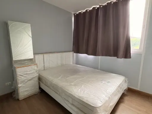 Lovely Fully Furnished Condo for SALE - 28.83 sq.m., 2nd Floor (Building A) with 2 Aircons, Move-in Ready in Rama 9 - Hua Mak Location | ✨ Bliz Condom