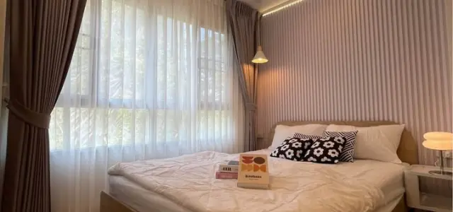 ขาย ลุมพินี วิลล์ ลาซาล-แบริ่ง ห้องขนาด 23 ตร.ม. ลงตัว พร้อมพื้นที่ใช้สอยคุ้มค่า ตกแต่งเริ่ดๆ จองเลย images