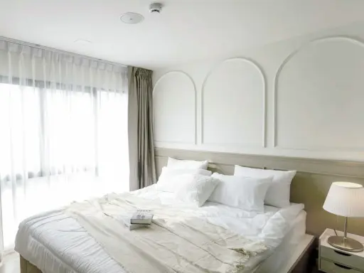 ห้องสวยมากก ตกแต่งบิ้วอินทั้งห้อง ชั้น 7 ชั้นสูง เห็นวิวมุมกว้าง จองด่วนที่ KAVE TOWN SPACE ให้เช่า