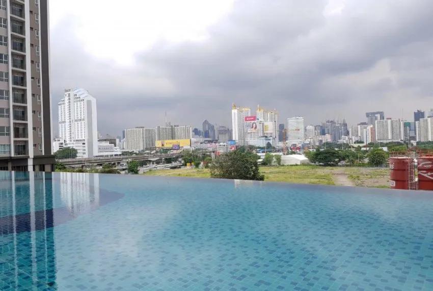 Urgent sale, The Parkland Grand Asoke-Phetchaburi, fully furnished, convenient to travel, do not hesitate, hurry