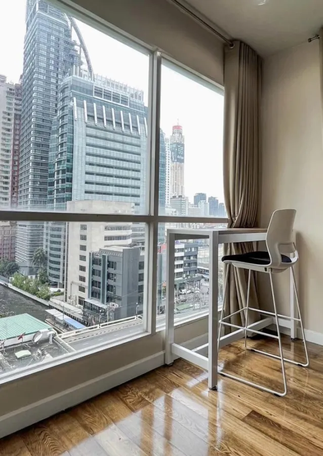 ให้เช่า คอนโด The Address ชิดลม ห้อง studio ชั้น 10 วิวสวย มีอ่างอาบน้ำในตัว รีบมาจองเลยจ้า