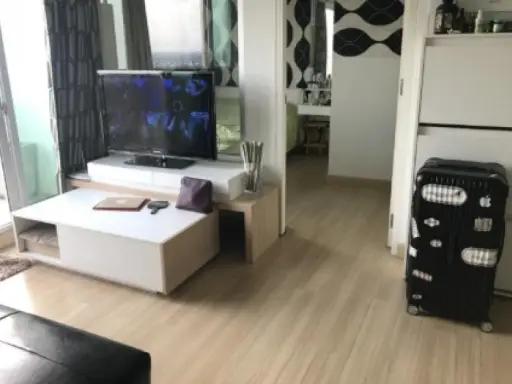Urgent sale !! The Parkland Srinakarin Lakeside, the top floor is not crowded, beautiful view, fully furnished, ready to move in !!