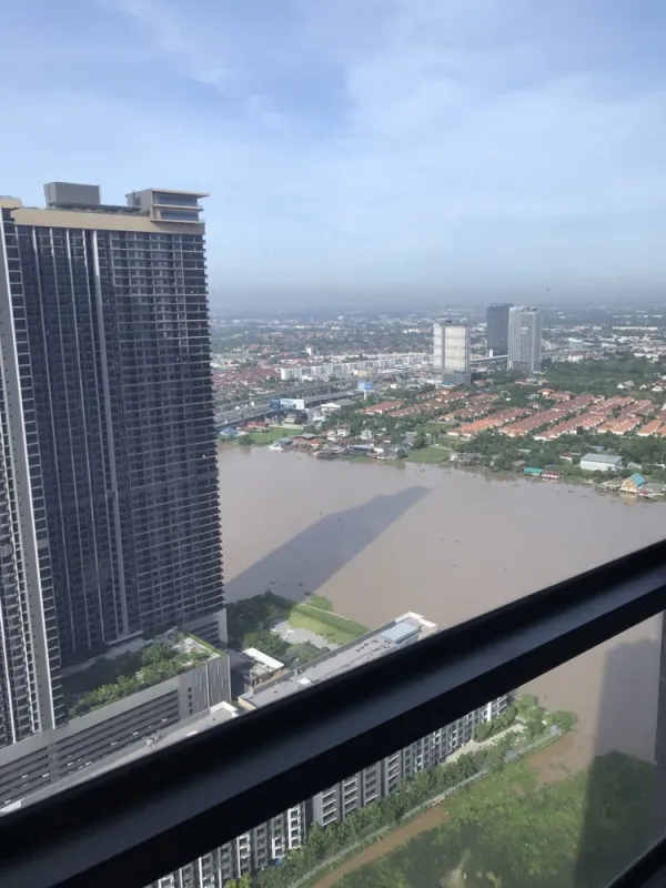 ขาย THE POLITAN AQUA ห้องเปล่า ขนาด 24 ตรม. ชั้น46 วิวสวยมาก ไม่ร้อน ลมเย็นสบาย จองเลย