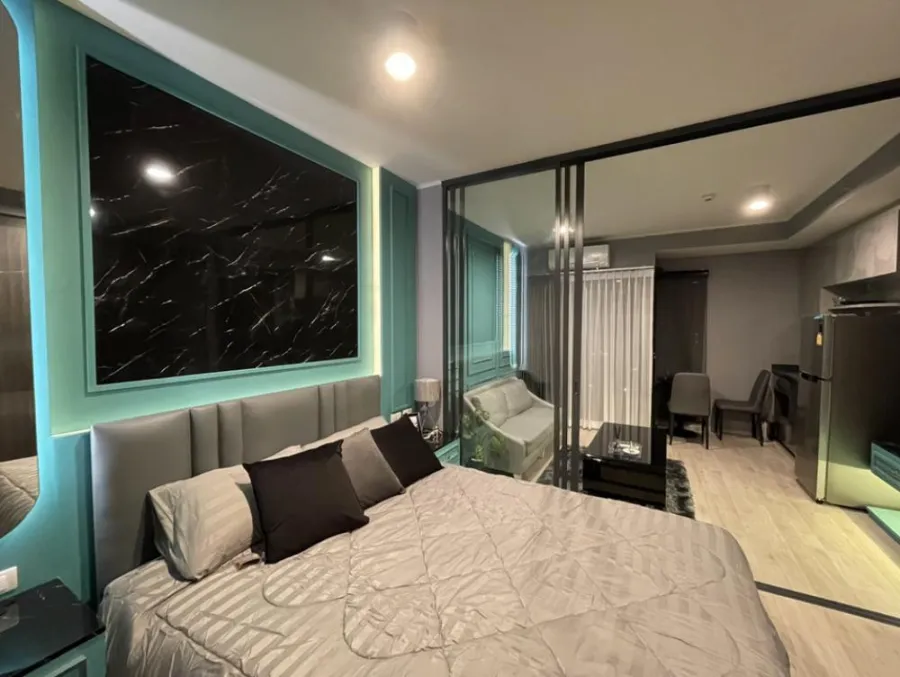 For rent ideo ratchada suttisan ห้องแต่งสวย เฟอร์จัดเต็ม มีครบจบที่ ถ้าไม่จองถือว่าคุณพลาดอย่างแรง