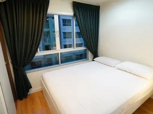 Condo for sale, rent, Lumpini Ville Pattanakarn-New Phetchaburi, beautiful room, fully furnished, near the BTS.