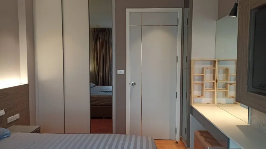 For rent!! Condo The President Phetkasem-Bang Khae, 19th floor, decorated with built-ins, reserve first, get in first!!