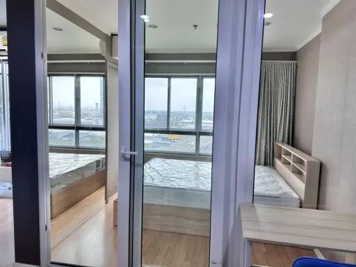 ขาย ให้เช่า Lumpini Mega city Bangna ชั้น 15 ห้องมุม ห้องกั้น แต่งครบ น่าอยู่ จองเลย images