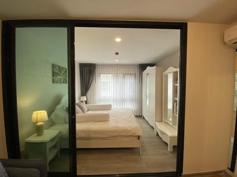 Rent a new condo, Reach Phaholyothin, 52 right rooms, at the price you are satisfied with, don't wait, hurry and book now.