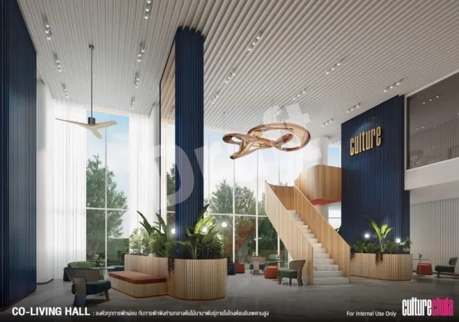 Down payment sale for Culture Chula, 1 bedroom, 32.5 sq m., the best in the project, great price, come and own it today.