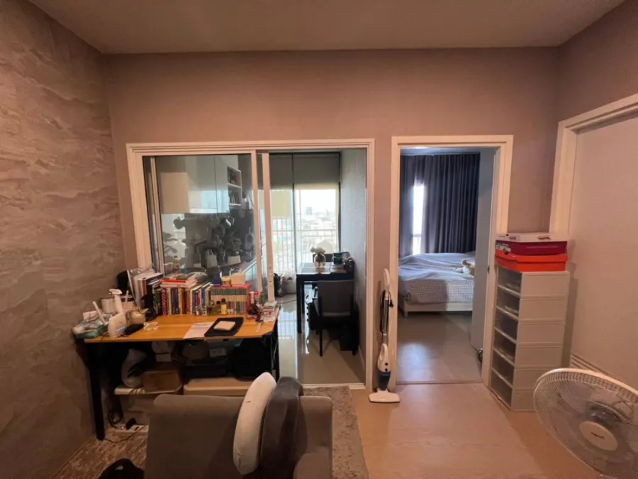 Condo for rent, The Tree Sukhumvit 71-Ekkamai, balcony facing south, Sukhumvit view, can't miss it.