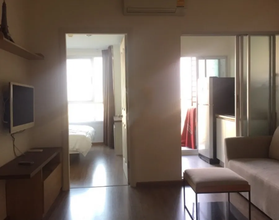 Condo for sale U Delight @ Huamark Station The room faces east. All electrical appliances, don't wait.