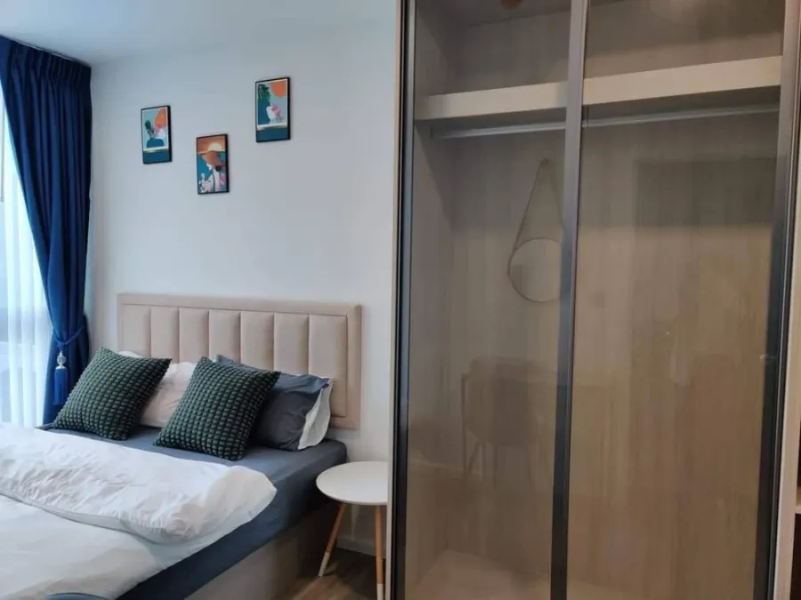 For rent, Kave Salaya, 5th floor, swimming pool view, fully furnished, book now, don't miss out.