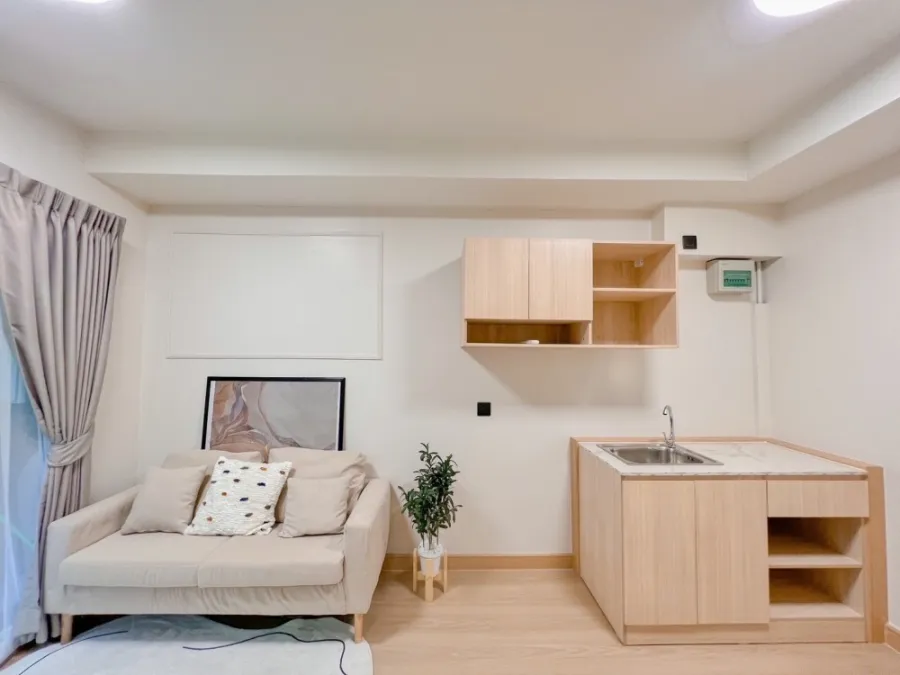 For sale EASE CONDO RAMA 2 ห้องแต่งน่าอยู่ โทนขาวสบายตา ราคาสบายกระเป๋า รีบมาจองเลย