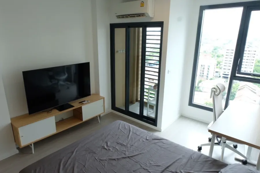 For rent!! Denim Chatuchak Condo, beautiful room, 16th floor, fully furnished and equipped, ready to move in! Reserve now!!