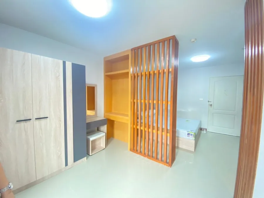 Condo for sale: The Cache Rama 3 - Samrong (Pu Chao Saming Phrai), fully furnished, ready to move in. Can't miss it.