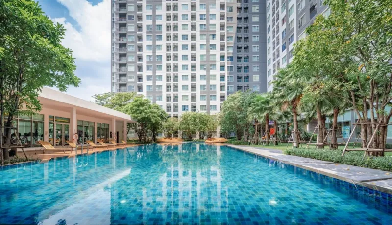ให้เช่า แอสปาย รัตนาธิเบศร์ 2 ชั้น 24 ห้องสะอาด วิวสวย แต่งครบ หิ้วกระเป๋าเข้าอยู่ได้เลยจ้า จองเลย