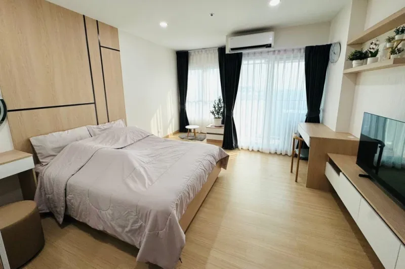 ให้เช่า Supalai Veranda Sukhumvit 117 ห้องสตูดิโอ 29 ตรม. ชั้น 27 ตกแต่งบิวท์อินสุดปัง บอกเลยว่าต้องจอง