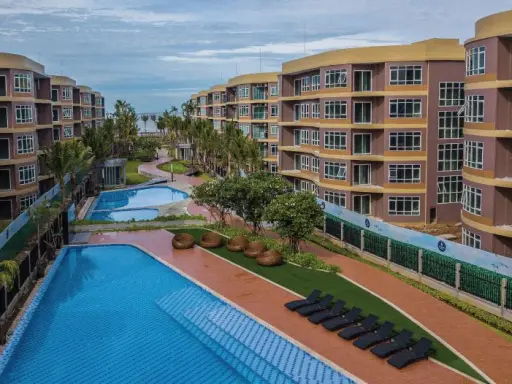 Condo Miami Bang Pu for sale, room 25 sqm., 3rd floor, building 27, garden view, come first come first served