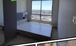 Condo for sale, Niche ID Pak Kret Station, room decorated with furniture + electrical appliances, ready to move in, book now.
