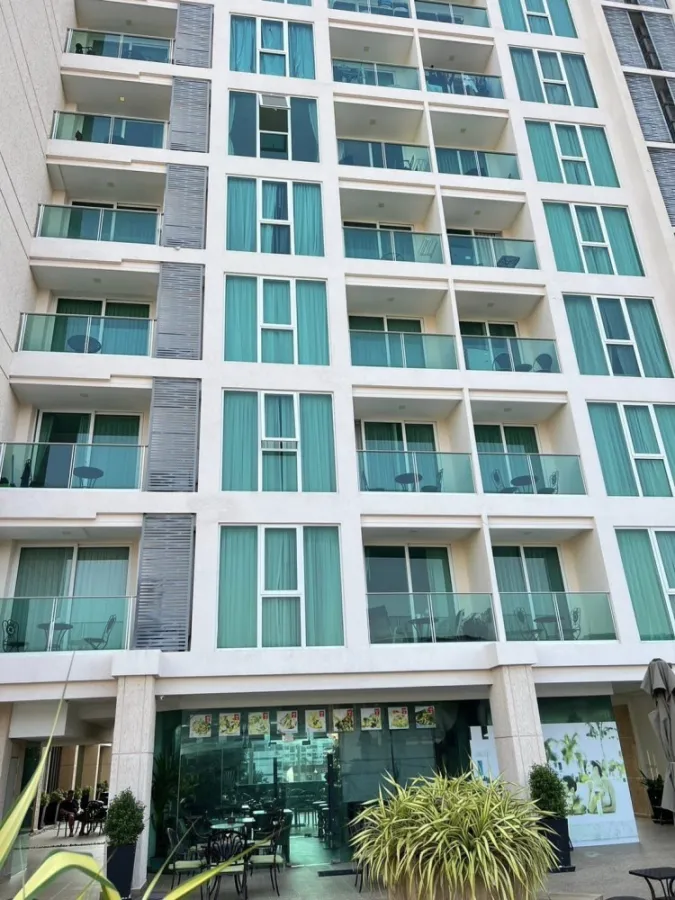 City Garden Tower for sale (South Pattaya), empty room, built-in, high floor, renovation line, don't miss it.