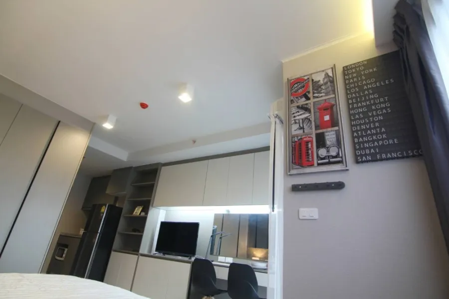 Condo for rent, Ideo Sukhumvit 93, built-in furniture and complete electrical appliances. Can't miss it anymore.