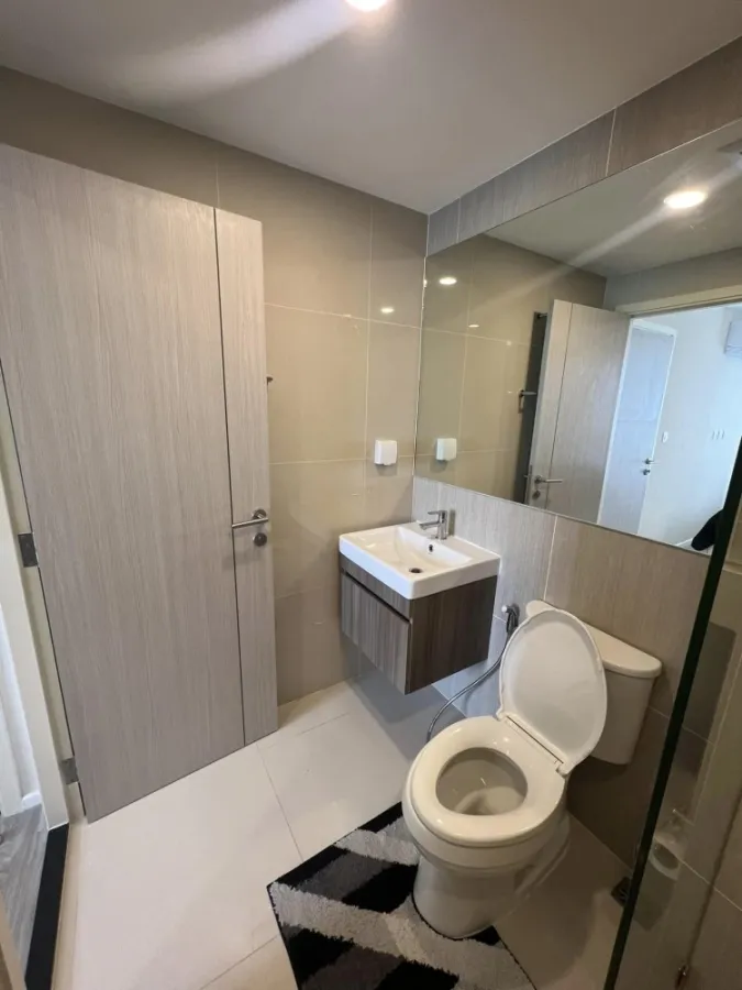 Condo for rent, IKON Sukhumvit 77, 1 bedroom, 1 bathroom, ready to move in, fully furnished, hurry up and book now.