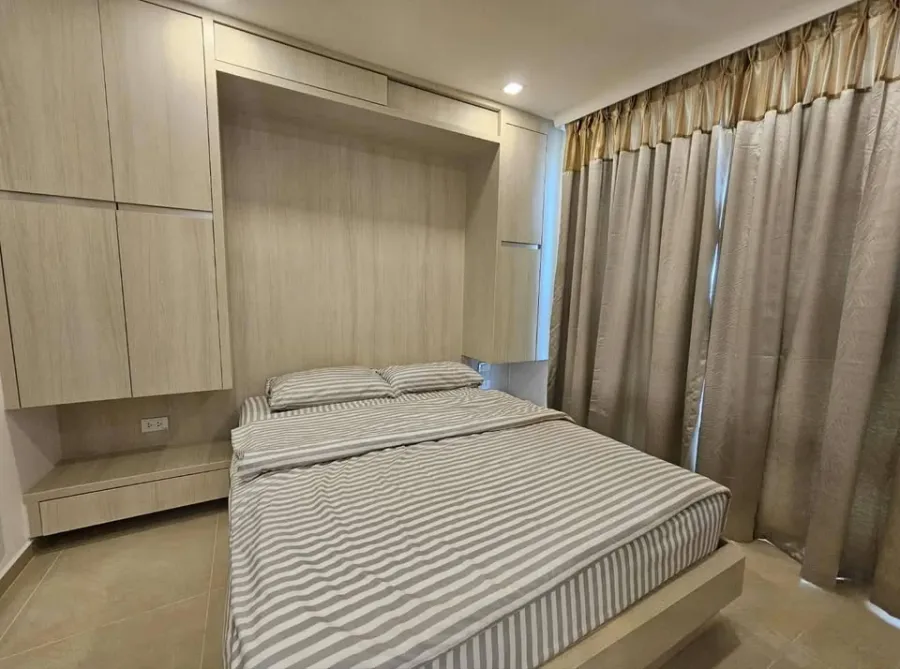ให้เช่า Condo City Garden Olympus ห้องพร้อมอยู่ ตกแต่งมินิมอล จองเลยห้ามพลาด