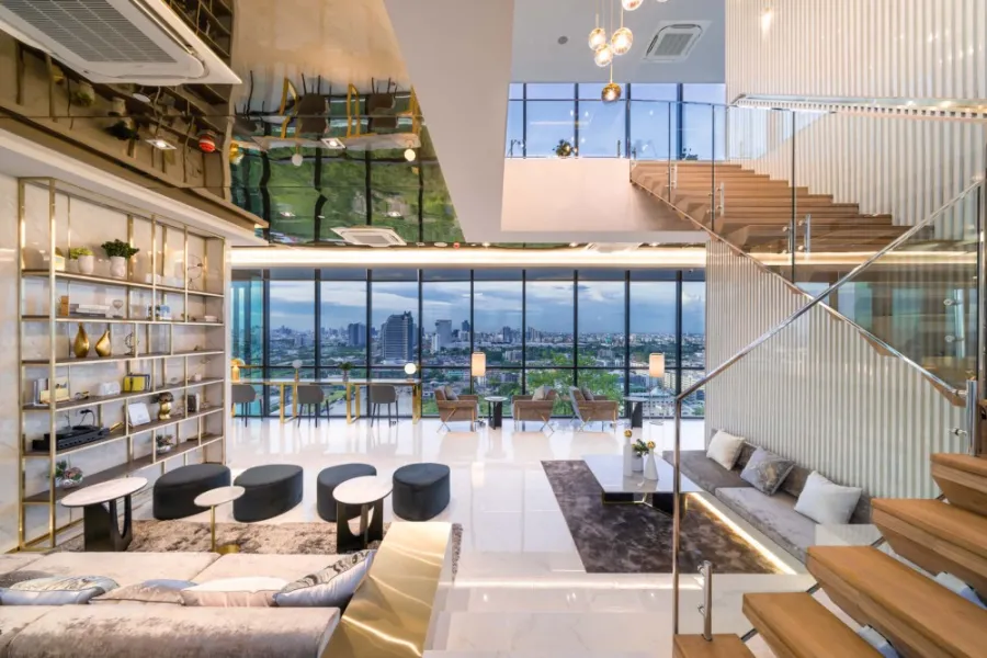 Condo sales down Knightsbridge Collage Sukhumvit 107 Duplex room size 42.20 upstairs, book now !!!