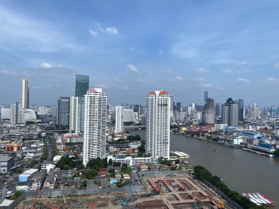 ขาย Chapter Charoennakhon-Riverside ชั้นสูง วิวแม่น้ำและวิวเมืองสวยสุดๆ Fully furnished รีบจองเลย