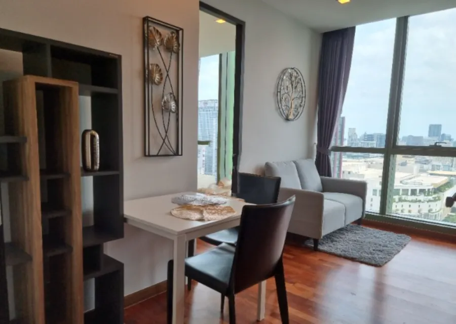 Condo for rent, Wish Signature Midtown, Siam, south view, Siam Paragon, complete electrical appliances, ready to move in