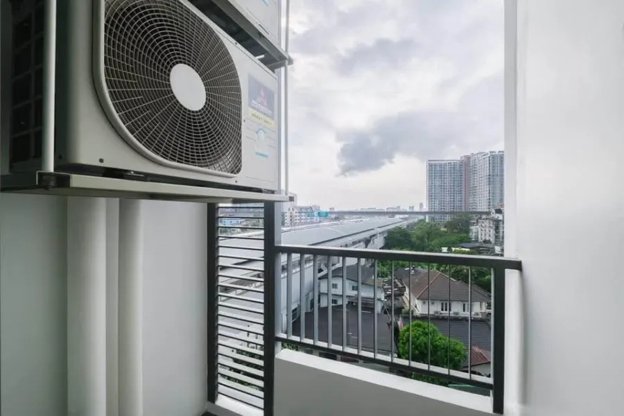 For sale: Metro Sky Prachachuen, 1 bedroom, 1 bathroom, beautifully decorated, 9th floor, beautiful view, not blocked, don't miss it.