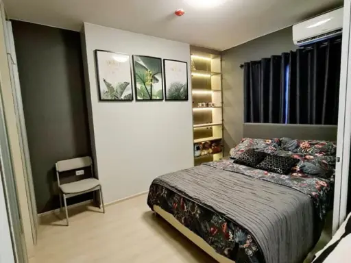 For sale Chapter One Eco Ratchada-Huay Kwang, pool view, private corner room The room number is beautiful, auspicious, good like this. You will regret