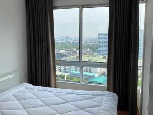 Condo for rent, The Base Sukhumvit 77, high floor, bright and comfortable room, with facilities, book now