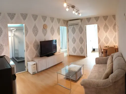 ให้เช่า Swift Condo Abac Bangna ห้องแต่งวอลเปเปอร์สวย โทนสีละมุน ขนาดกว้าง ชั้น 4 ห้ามพลาด จองเลย images