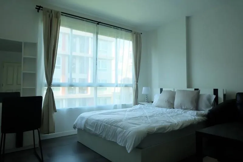 Urgent for rent !! D Condo Campus Resort Bangna, beautiful room, fully furnished, don't miss it !!