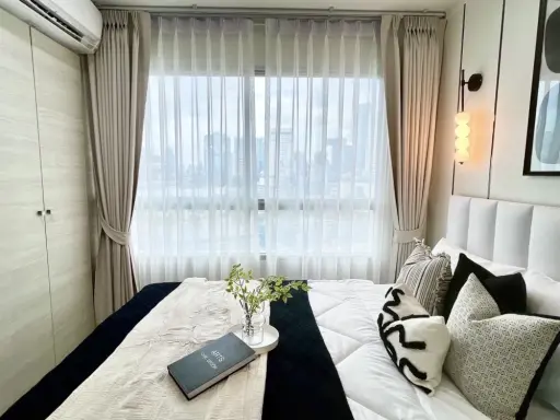 Urgent sale!! Lumpini Park Rama 9-Ratchada Condo, 7th floor, Building A, beautiful unit, fully furnished, ready to move in. Don't miss out!! images