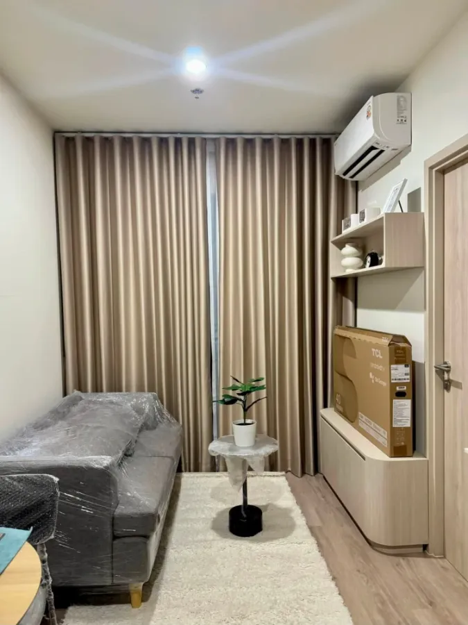 Condo for sale, Noble New District Arnine, size 26 sq m., 19th floor, complete amenities, book now.