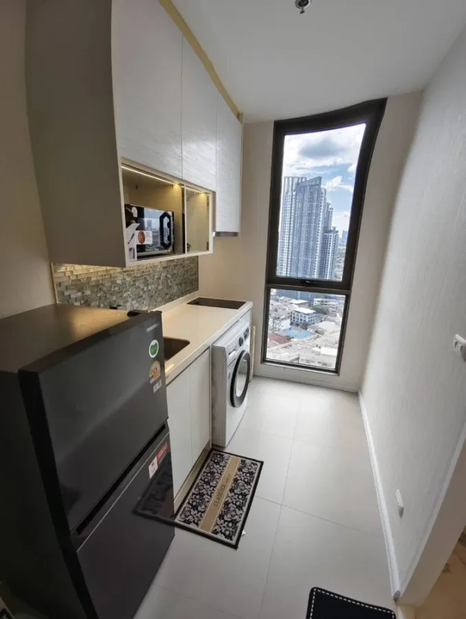 ให้เช่า Condo The Cuvee Tiwanon ห้องมุม เงียบ โปร่งสว่าง สไตล์โมเดิร์น รีบมาจองเลย อย่าพลาด