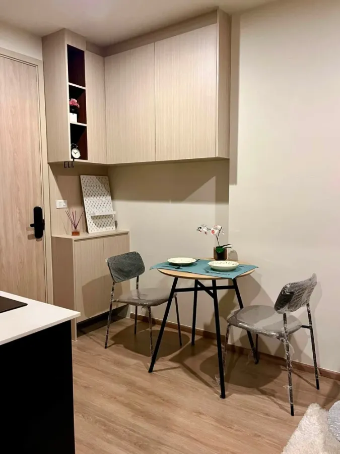 Condo for sale, Noble New District Arnine, size 26 sq m., 19th floor, complete amenities, book now.