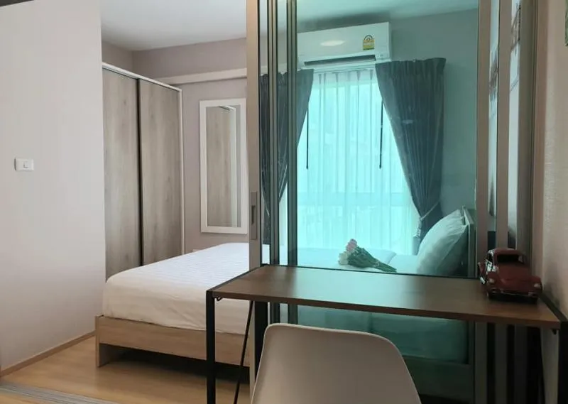 ห้องนี้สวยมากๆๆ น่าอยู่เว่อร์ สะอาดสบายตา Plum Condo Chaengwattana Station 3 for rent