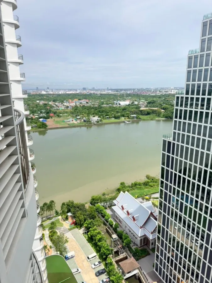 ให้เช่า Supalai Riva Grand Rama 3 2 ห้องนอน พื้นที่ใช้สอยเยอะ ในทำเลดี วิวแม่น้ำเจ้าพระยา จองเลย