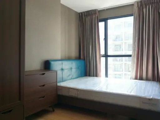 Wow, for rent The BASE Chaengwattana, beautifully decorated room, 1 bedroom, 20th floor, fully furnished, don't wait, book now, quickly.