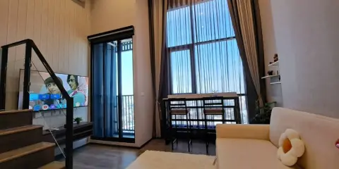 ขาย ให้เช่าThe ORIGIN Plug and Play Ladprao - Bangkapi 1 Bedroom ห้อง Duplex ชั้นสูง วิวดี อย่าพลาด